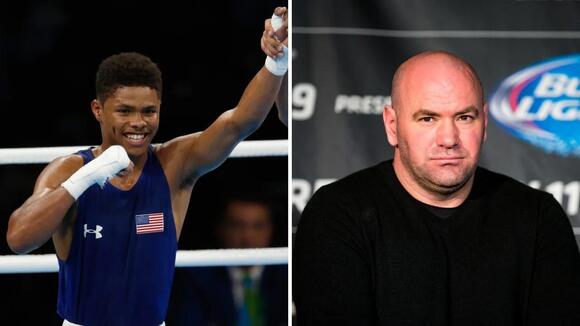 Shakur Stevenson claims he chose to leave Zuffa Boxing, but Dana White quickly disputes his version of events