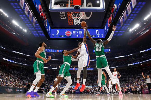 Celtics-Pistons mid-day start draws sellout crowd to open NBA season