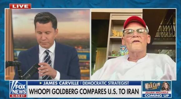 'Very harmful': James Carville turns the tables on 'uncomfortable' Fox ...