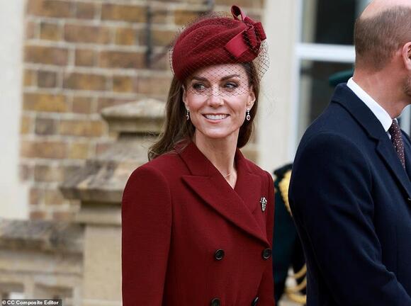 What is the secret message behind Kate Middleton's burgundy looks? -  NewsBreak