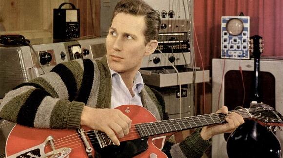 “I had a dream where Chet came out with his red guitar, and he showed ...
