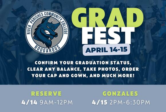 Grad Fest scheduled for April 14 and 15 at RPCC - NewsBreak
