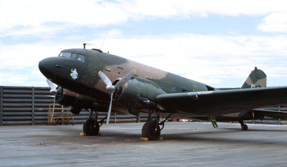 A heavily armed gunship became known as 'Puff, the Magic Dragon' in ...