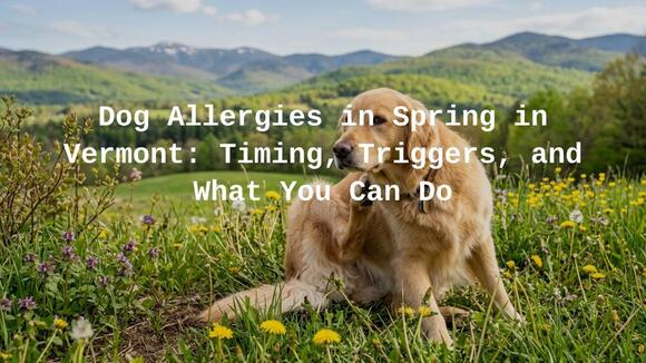 Dog Allergies in Spring in Vermont: Timing, Triggers, and What You Can ...