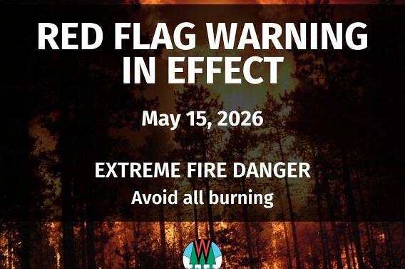 🔥 Red Flag Warning: Extreme Fire Danger in 11 Northern Wisconsin ...