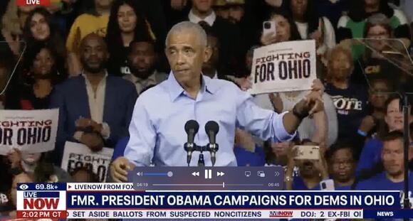 Obama Absolutely Shreds Trump for Iran Conflict: ‘Seven Months Later How's that War Going? '
