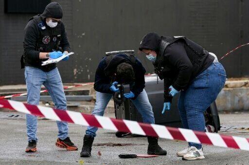 Gunman kills one, wounds four in town outside Paris