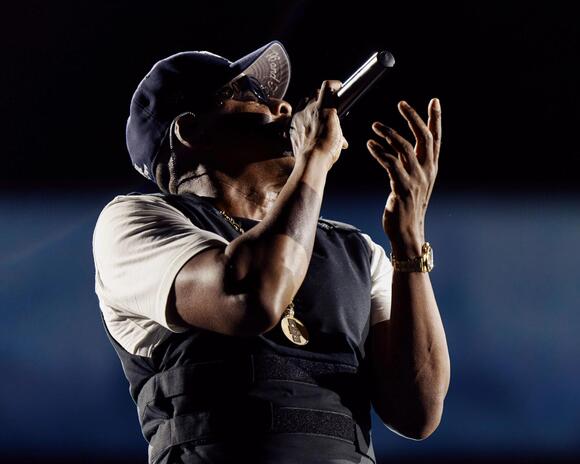 Jay-Z's Victory Lap Continues as He Brings Out Blue Ivy Carter, John Legend, DJ Khaled for SoFi Stadium Opening Night