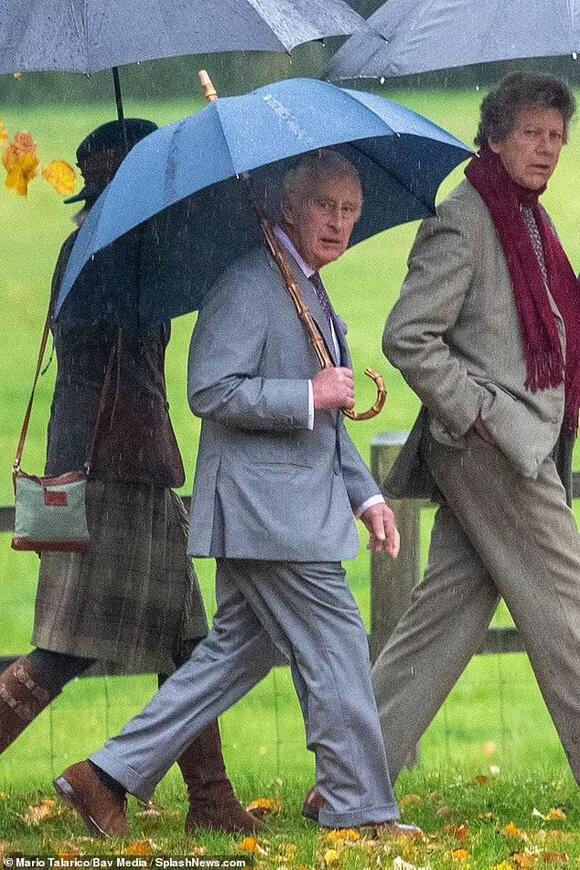Charles has the only brolly in the world made from a single piece of bamboo  - NewsBreak