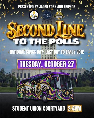 Southern University’s ‘Second Line to the Polls’ promotes voter ...