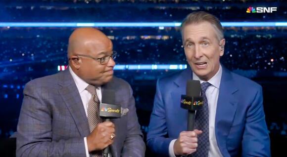 Everyone Is Flipping Out Over Cris Collinsworth's Extremely Raunchy Comment During 'Sunday Night Football' [VIDEO] - NewsBreak