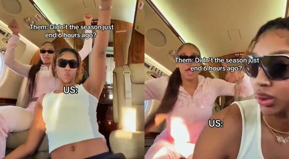 Angel Reese Taking Heat For Quitting On Her Team After Showing No Signs Of Back  Injury While Twerking On Private Jet [VIDEO] - NewsBreak