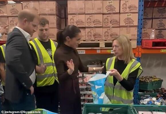 Volunteer who ignored Meghan Markle revealed as millionaire - NewsBreak