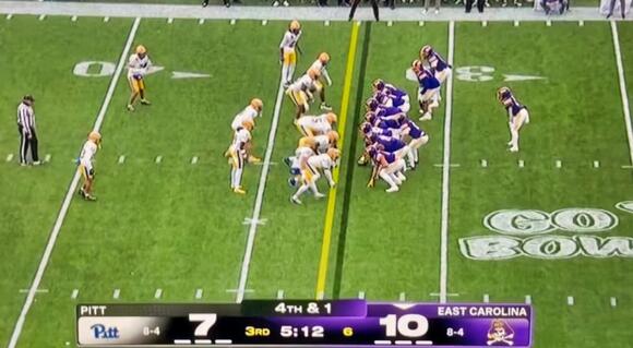 Social Media Is Suspicious After Ref's Sketchy Call Results In Disastrous 14 -Point Swing During Military Bowl [VIDEO] - NewsBreak