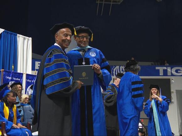 TSU graduate earns his doctorate at 85 years old, inspiring hundreds ...