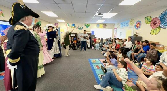 HMS Pinafore cast visits Driffill Elementary - NewsBreak