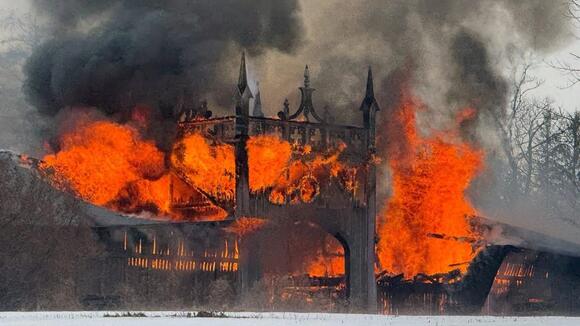 Barn destroyed in Dutchess County fire as crews battle hours‑long blaze ...