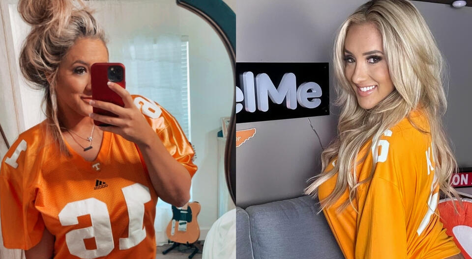 Tennessee Vols Fan Who Broke the Internet with Tailgate Video Goes Viral Again – Blasts American Airlines for Forcing Her to Button Up Her Low-Cut Top [PHOTO] - NewsBreak