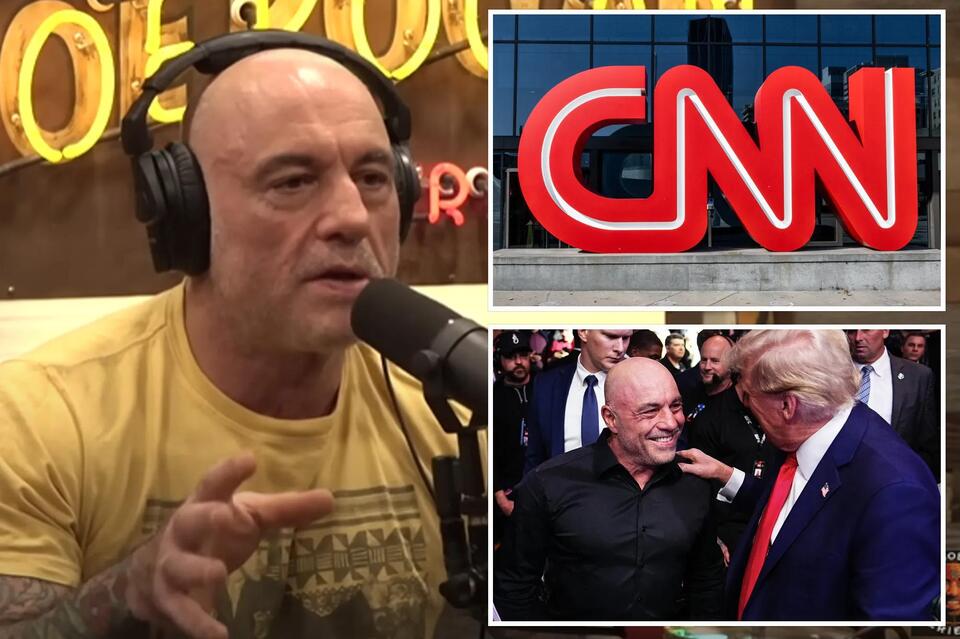 Joe Rogan slams CNN for ‘force-feeding me morons’ instead of ...