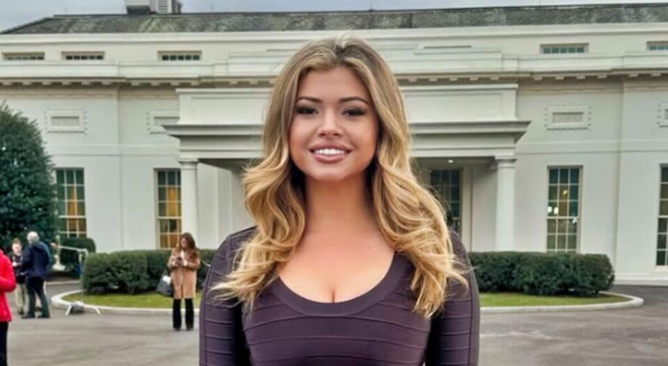 natalie winters short dress White House reporter Natalie Winters faces criticism for dress