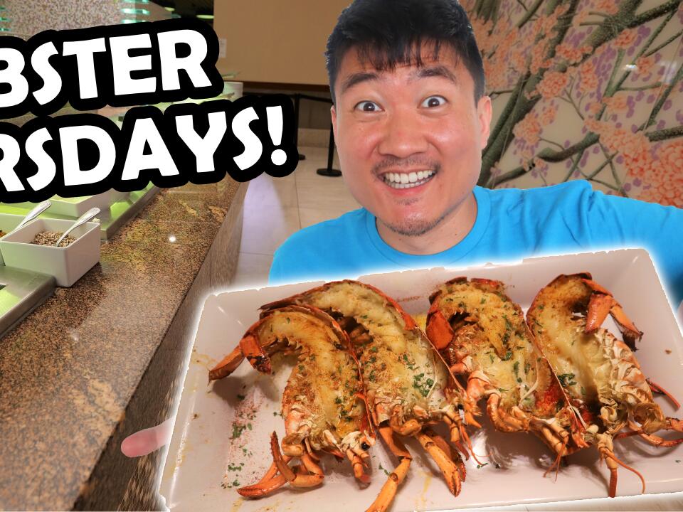 All You Can Eat Lobsters and Prime Rib at the Best Buffet in San Diego! Rockstar Eater