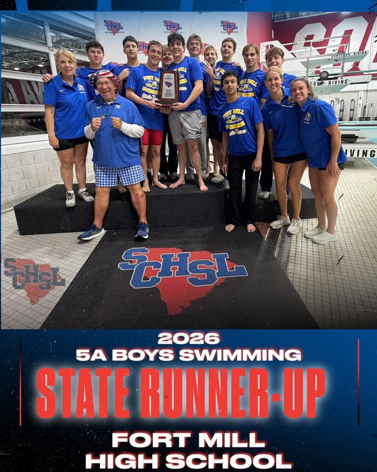 Fort Mill Boys Finish Second at 5A State Swimming Championship - NewsBreak