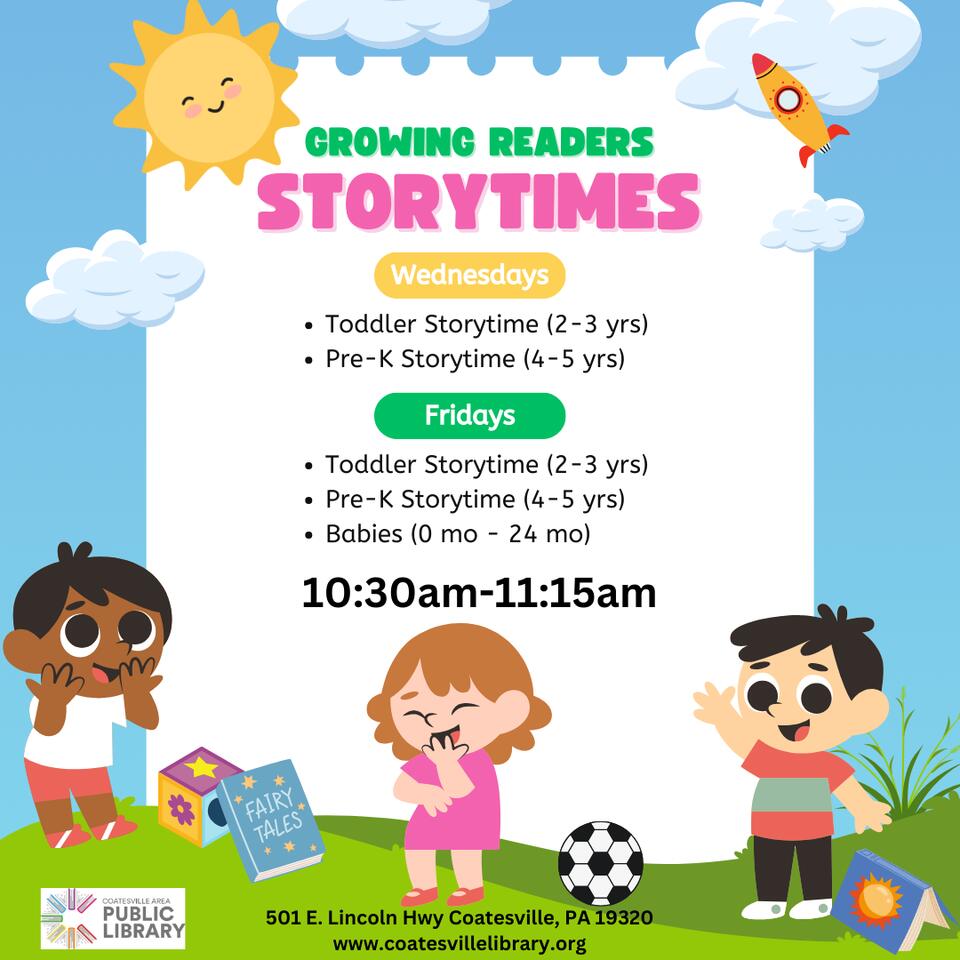 📅 Wacky Wednesday Story Time at Coatesville Library - NewsBreak