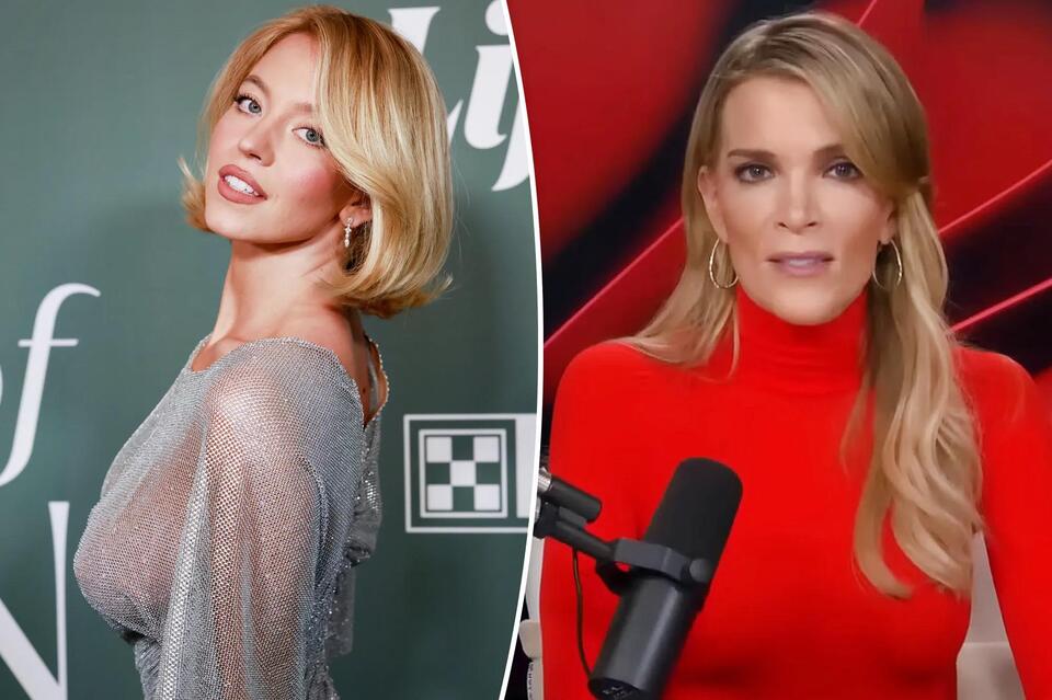 Megyn Kelly rails against Sydney Sweeney s see through silver dress: I