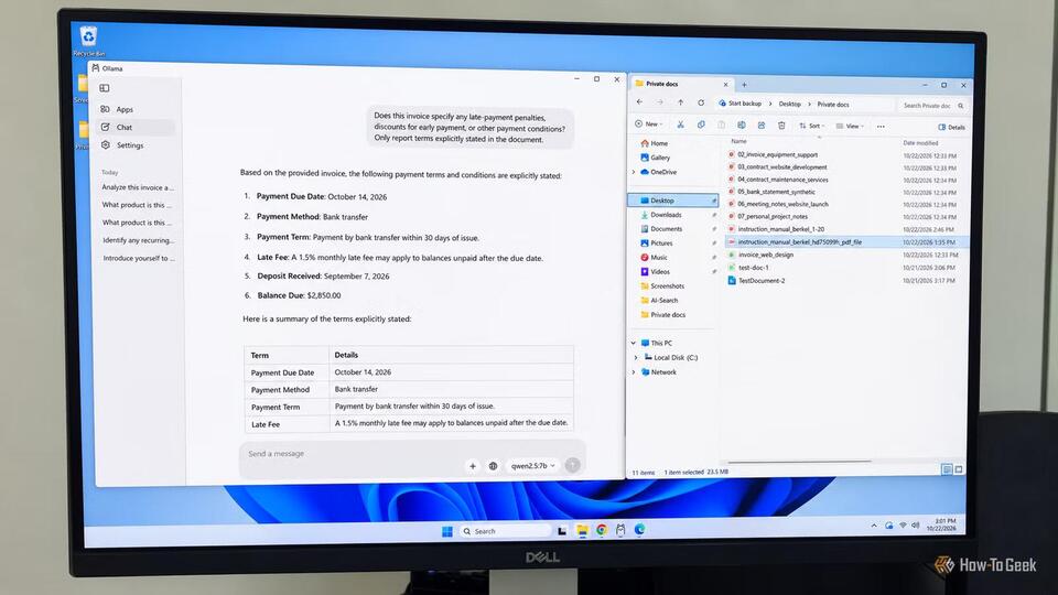 I stopped uploading private documents to AI, this free app handles them ...