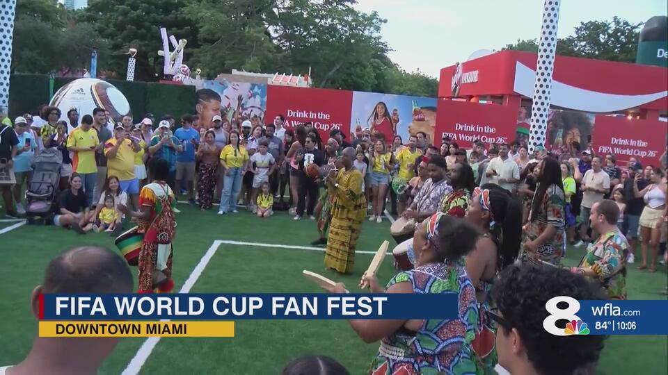 FIFA Fan Fest brings thousands of fans to Miami for World Cup