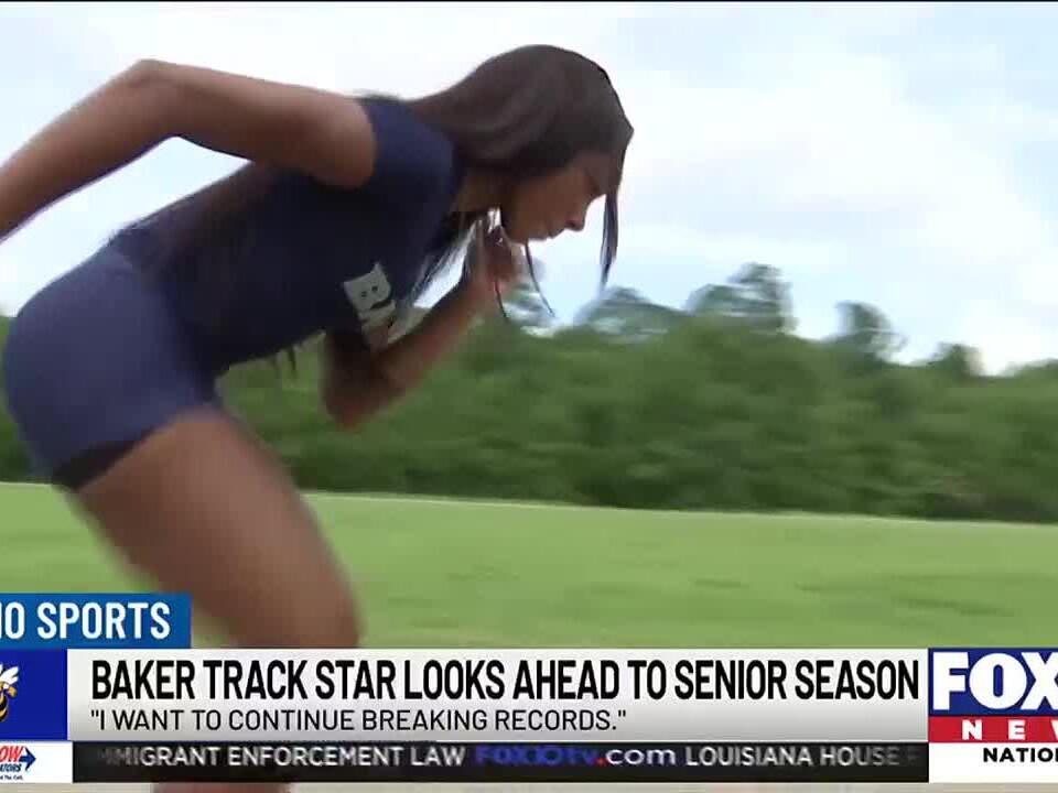 Baker track star looks ahead to senior season following first blue map win