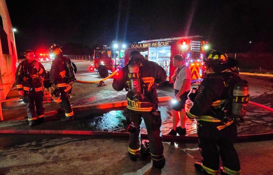 Ocala Fire Rescue Extinguishes Structural Fire at Local Business ...
