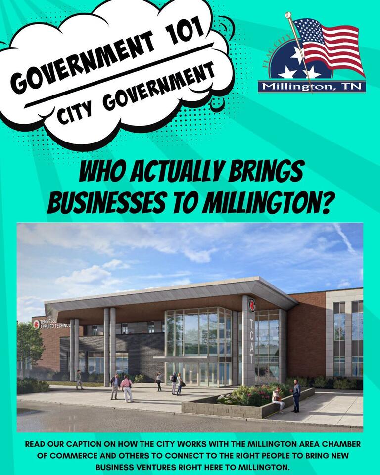 Millington explains how new businesses come to town - NewsBreak