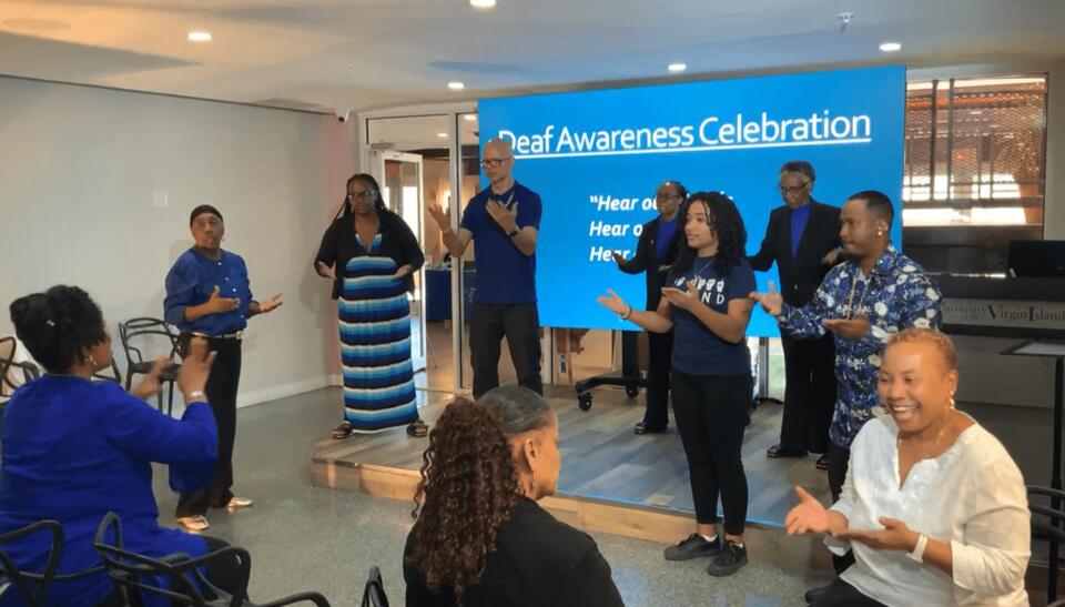 Community Gathers for Celebratory Deaf Awareness Event at UVI - NewsBreak