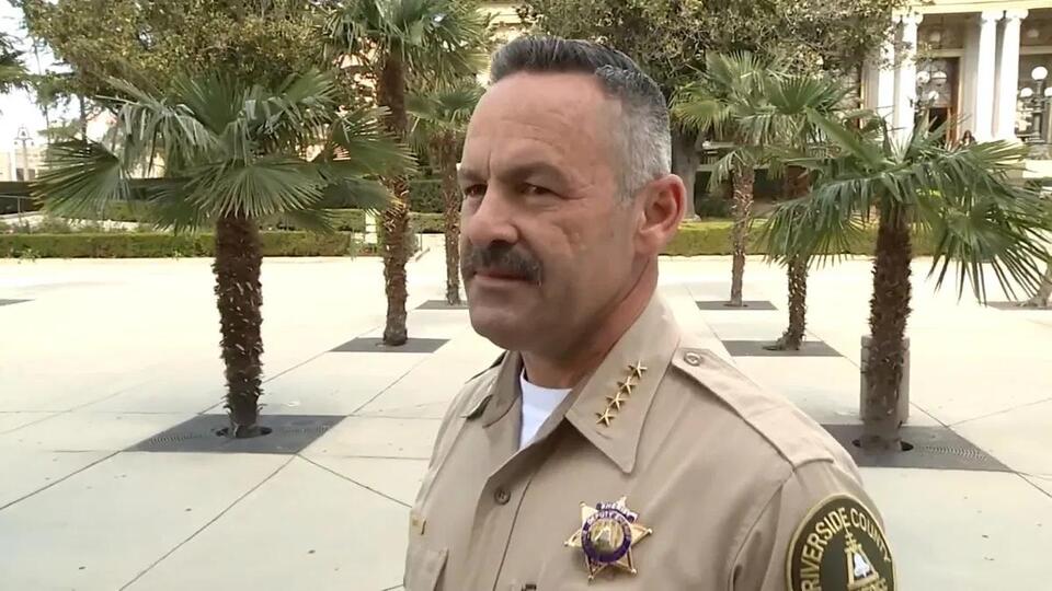 Riverside County Sheriff speaks on state and local response to protests ...