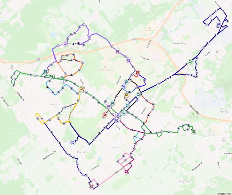 ⚠️ CATA adds 1-second real-time bus tracking on web map - NewsBreak