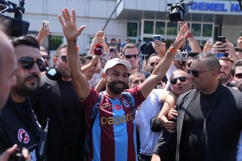 Mohamed Salah's brilliant reason for wearing No 61 shirt at Trabzonspor
