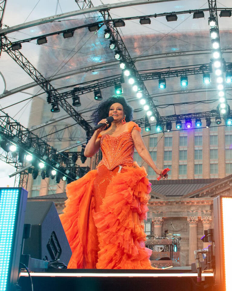 REVIEW: Diana Ross concludes Stern Grove Festival with annual Big