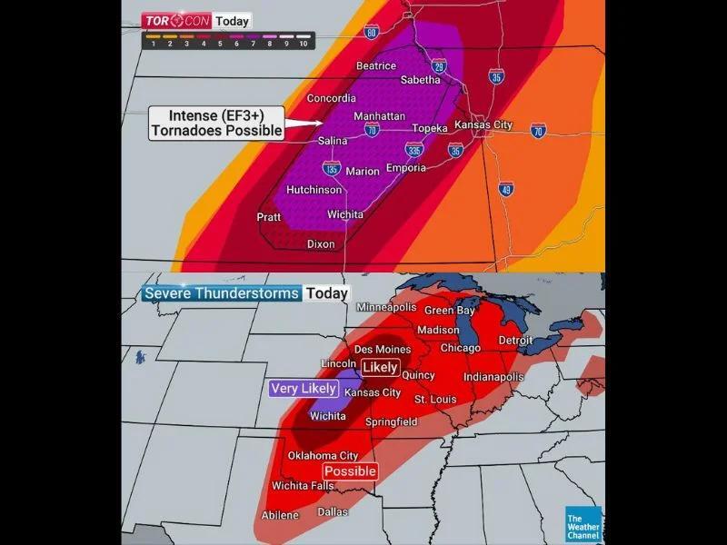 Worst Tornado Day of May With TORCON 7 and EF3 Plus Long Track ...