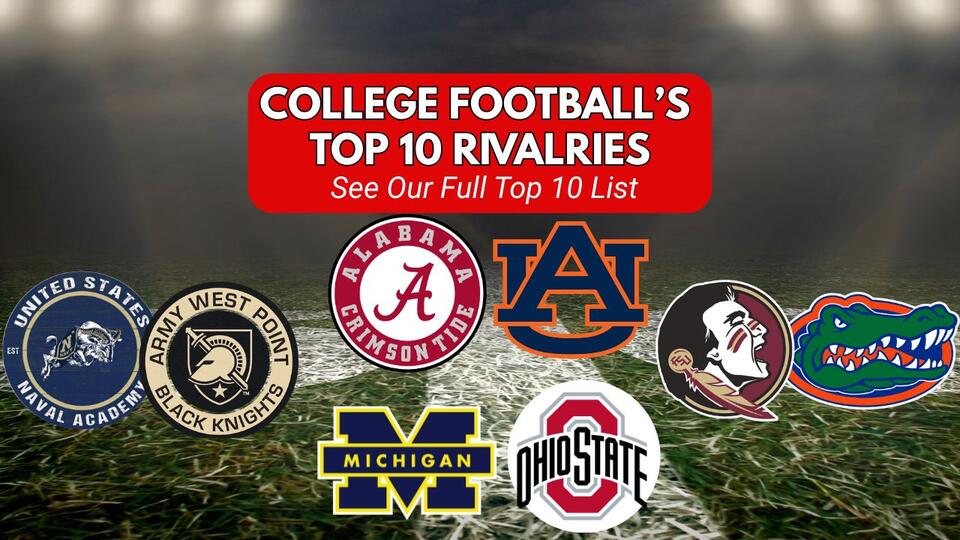 The Top 10 College Football Rivalries: Our List - NewsBreak