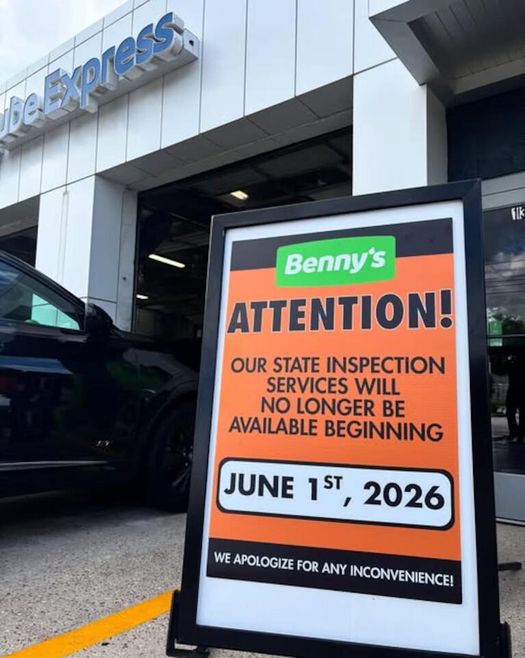 Benny’s Car Wash discontinues vehicle inspections ahead of new ...