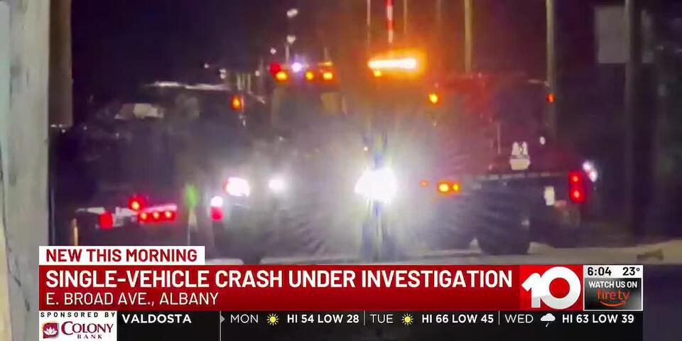UPDATE: Albany man dies following early morning crash on East Broad ...
