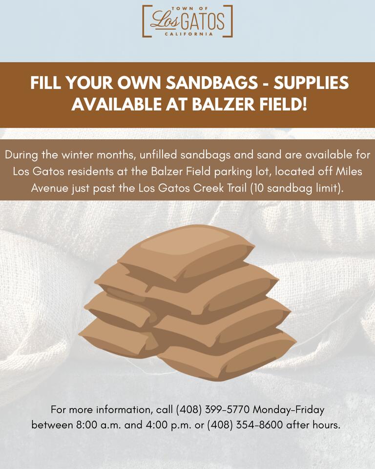 Sandbag supplies available at Balzer Field - NewsBreak