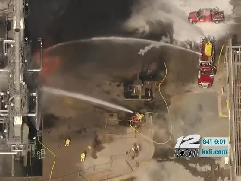 Fire leaves two injured at Wynnewood refinery