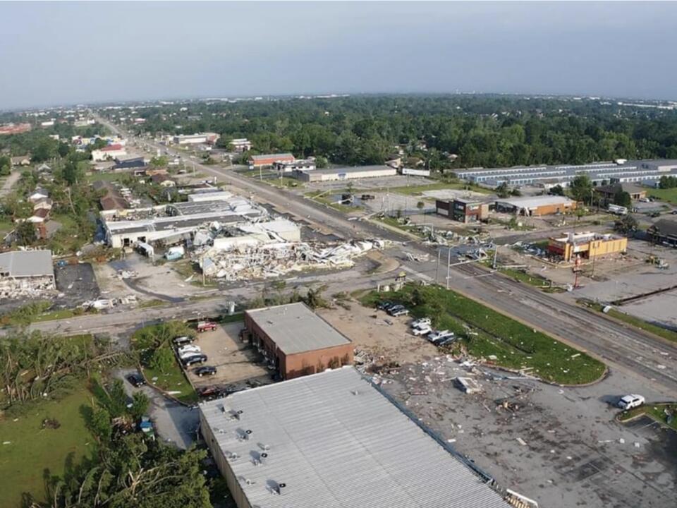 Deadly tornado rocks Rogers and surrounding areas, leaving damage and