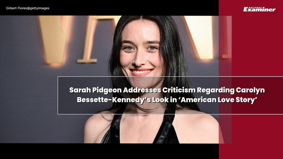 Sarah Pidgeon Addresses Criticism Regarding Carolyn BessetteKennedy’s