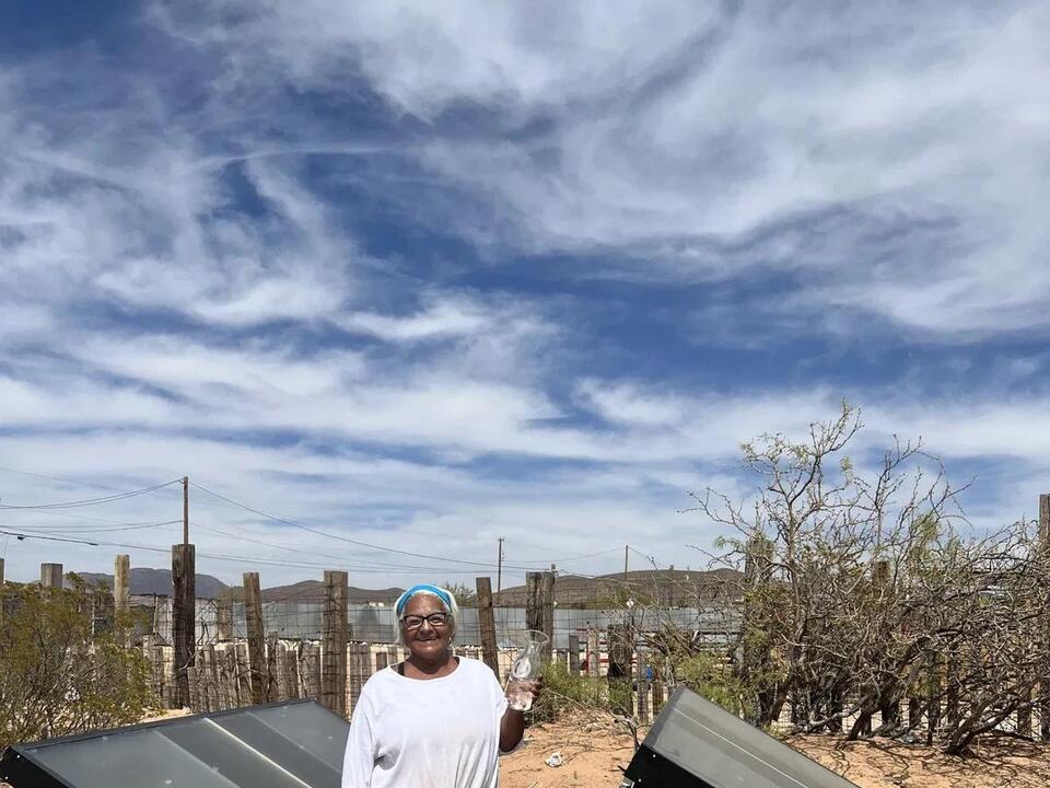 Water from thin air AguasEsperanza Project places solar panels that