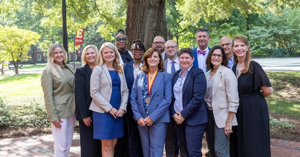 Harvest Table Culinary Group president and founder awarded Elon Medallion for transforming university's hospitality experience