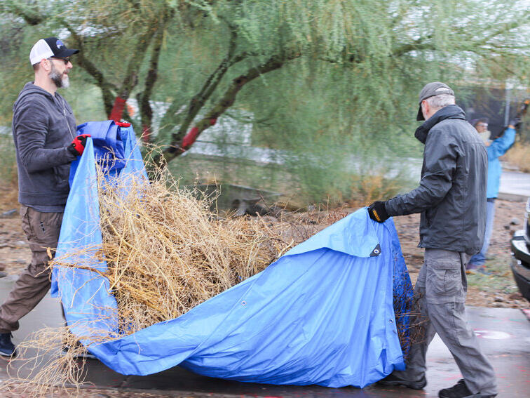 Make A Difference Day in Fountain Hills was held rain or shine