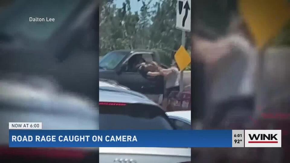 Road rage attack in Fort Myers caught on camera - NewsBreak